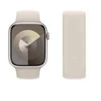 Solo loop Strap For Apple Watch Band 44mm 40mm 45mm 49mm 41mm 38mm 42mm Elastic Silicone bracelet iWatch series ultra SE 6 7 8 9