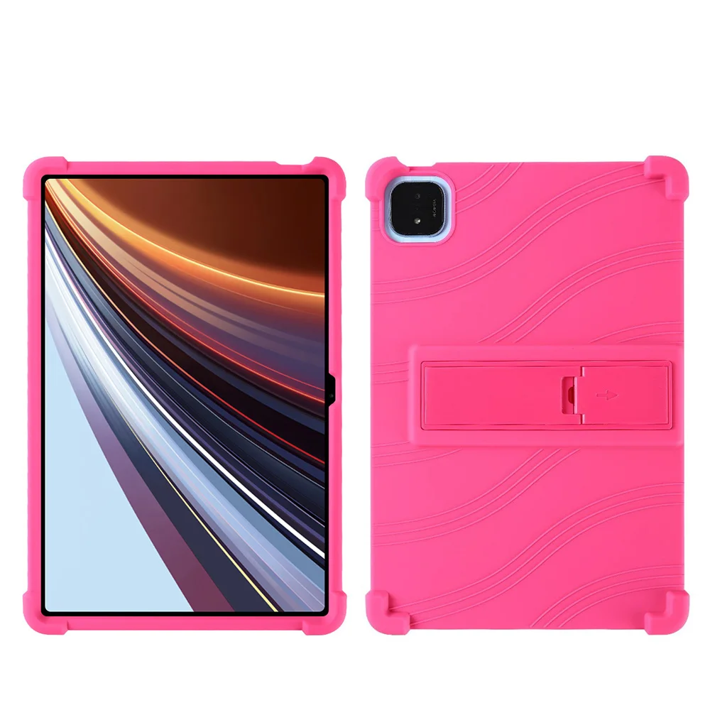 Shockproof Soft Silicone Protective Stand Case Cover
