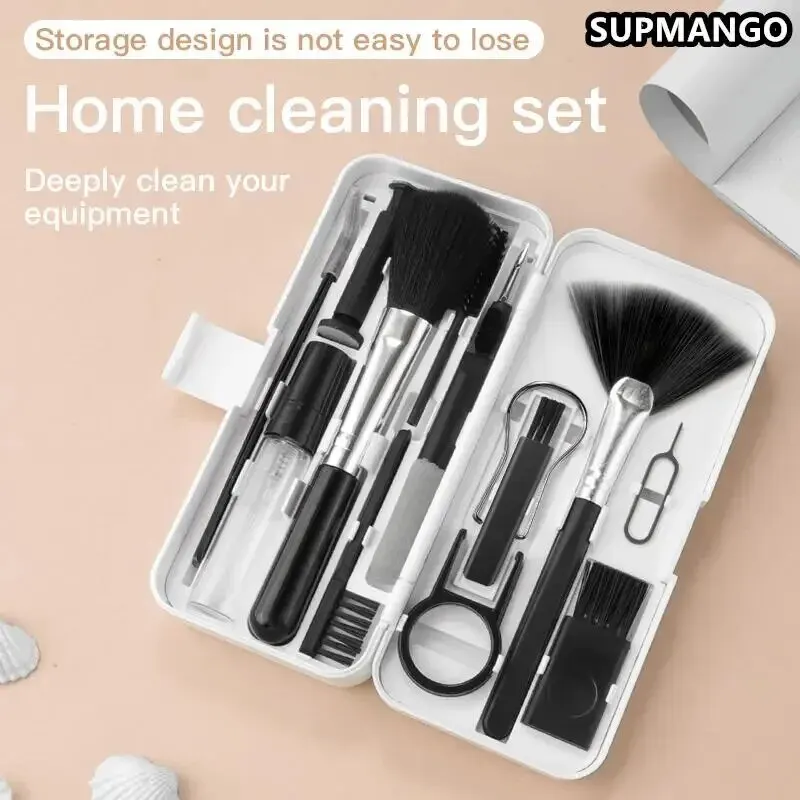 Screen Cleaning Kit Q10 Multi-Piece Multi-Functional Laptop Screen Cleaner Mobile Phone Cleaning Tools Headphones Keyboard