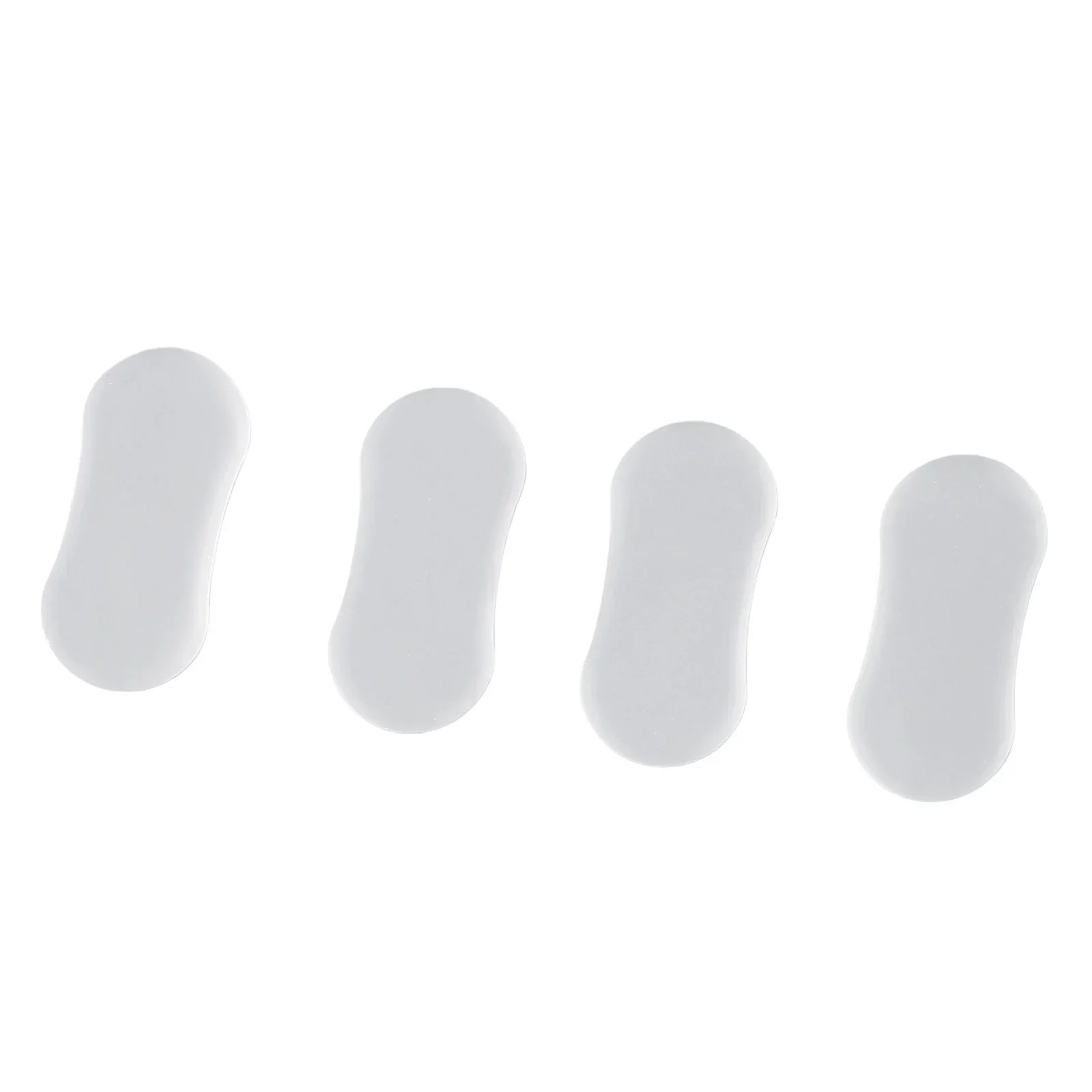 4pcs Toilet Seat Bumper Shockproof Pads Home Hygienic Replacement Parts Bathroom Universal Silicone Strong Adhesive Protective