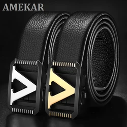 Business Waistband Letters Full-Grain Leather Soft Leather Belt Men High Quality Luxury Quality Designer Belt Mens G Belt