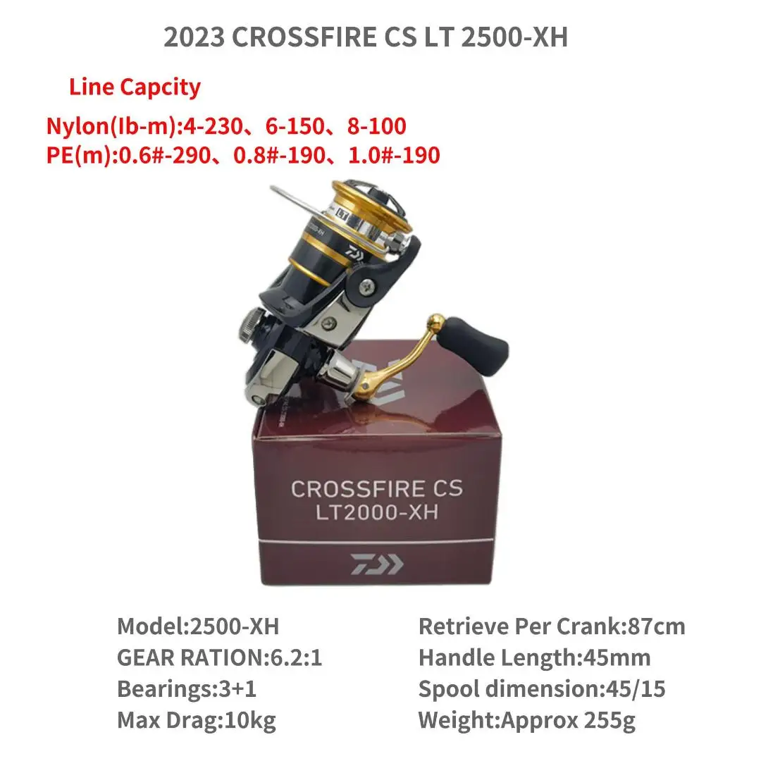 2023 ダイワ クロスファイア CS LT 1000 1000-XH 2000 2000-XH