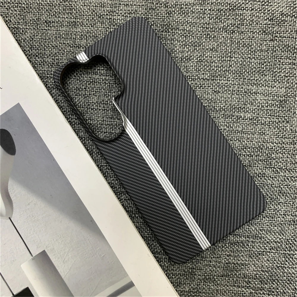 Ultra Slim Carbon Fiber Luxury Thin Business Armor Cover