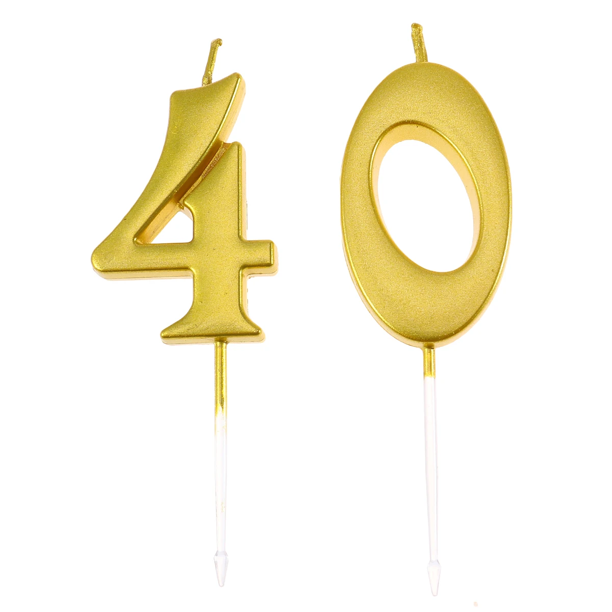 Candeline Di Compleanno Numero 75 E 57 Con Corona 3D Oro - Per Torte E Cupcake, Compleanno 75° 57°, Anniversario Matrimonio