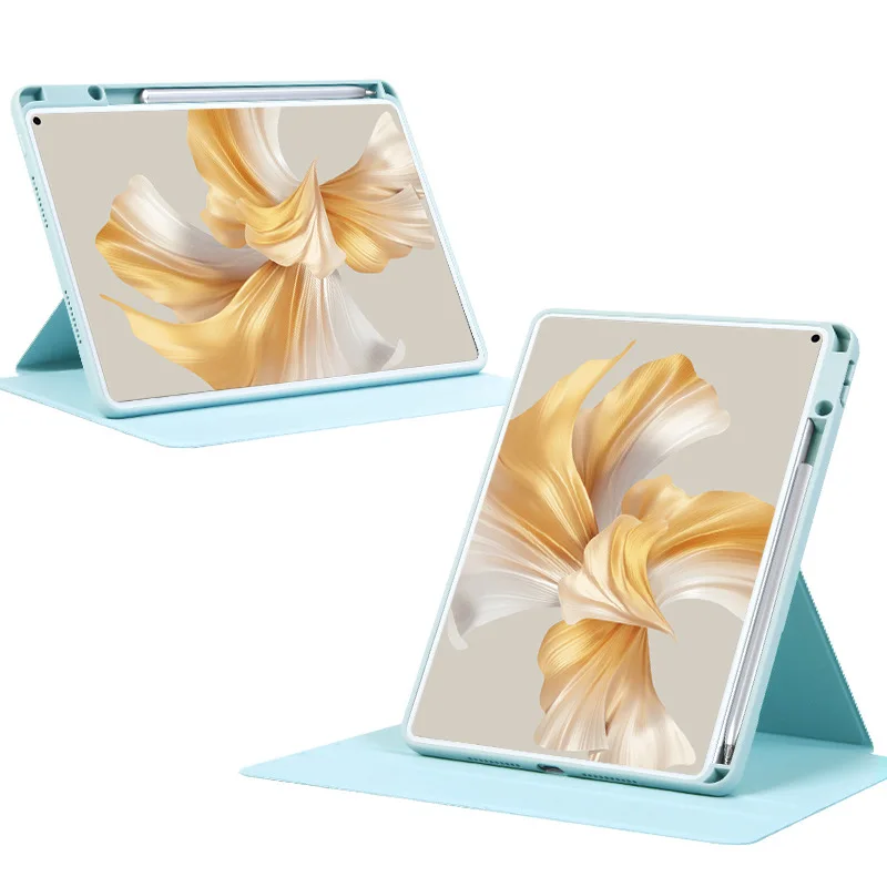 UltraClear 720° Rotating Magnetic Detachable Tablet Case - Transparent Protective Cover