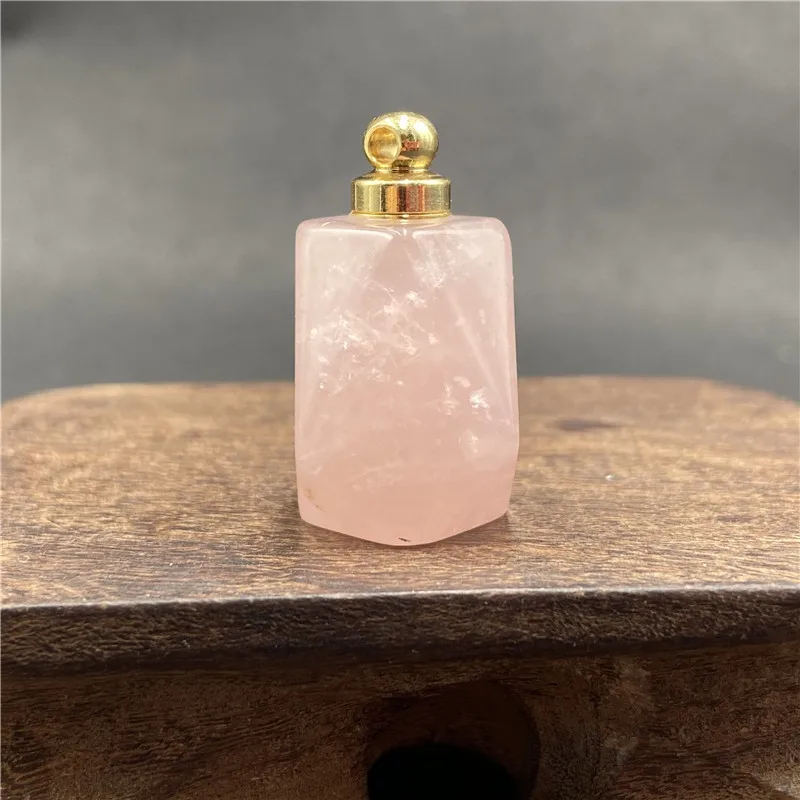 

2SX1 Exquisite crystal stone polygon stone perfume bottle fashion accessories