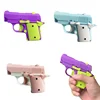 3D Carrot gun Mini 1911 Toy Gun Model Cannot Shoot Printing Fidget Toys For Kids Adults Boys Birthday Gifts 4
