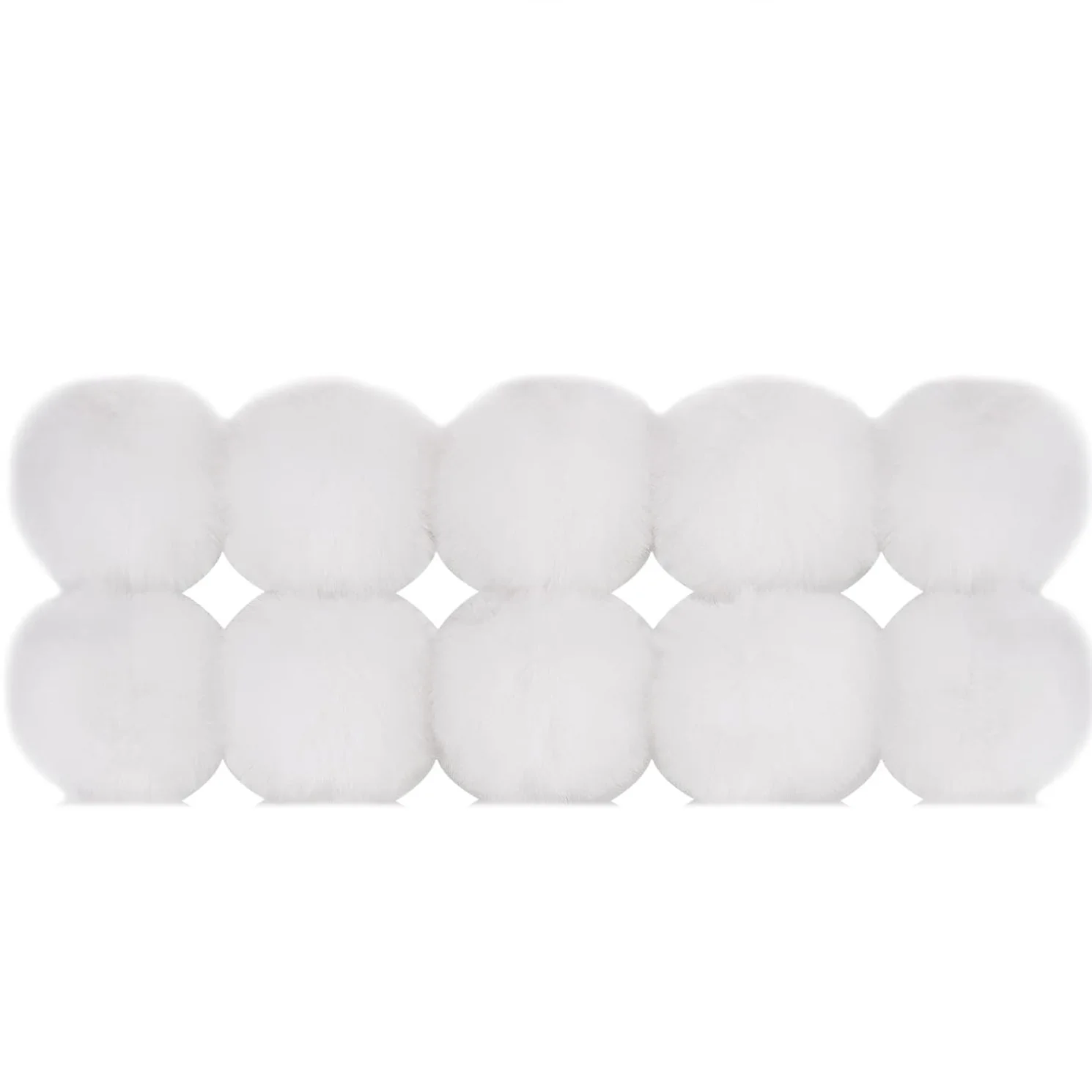 10pcs white
