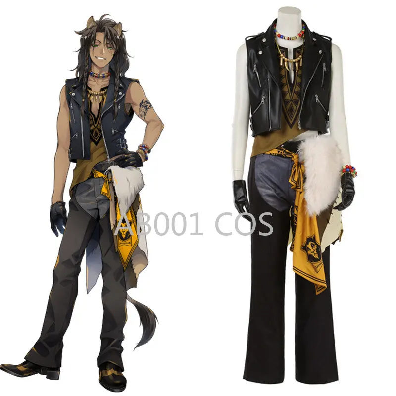 Gioco Twisted-Wonderland Savanaclaw Leona Uniform Cosplay Costume