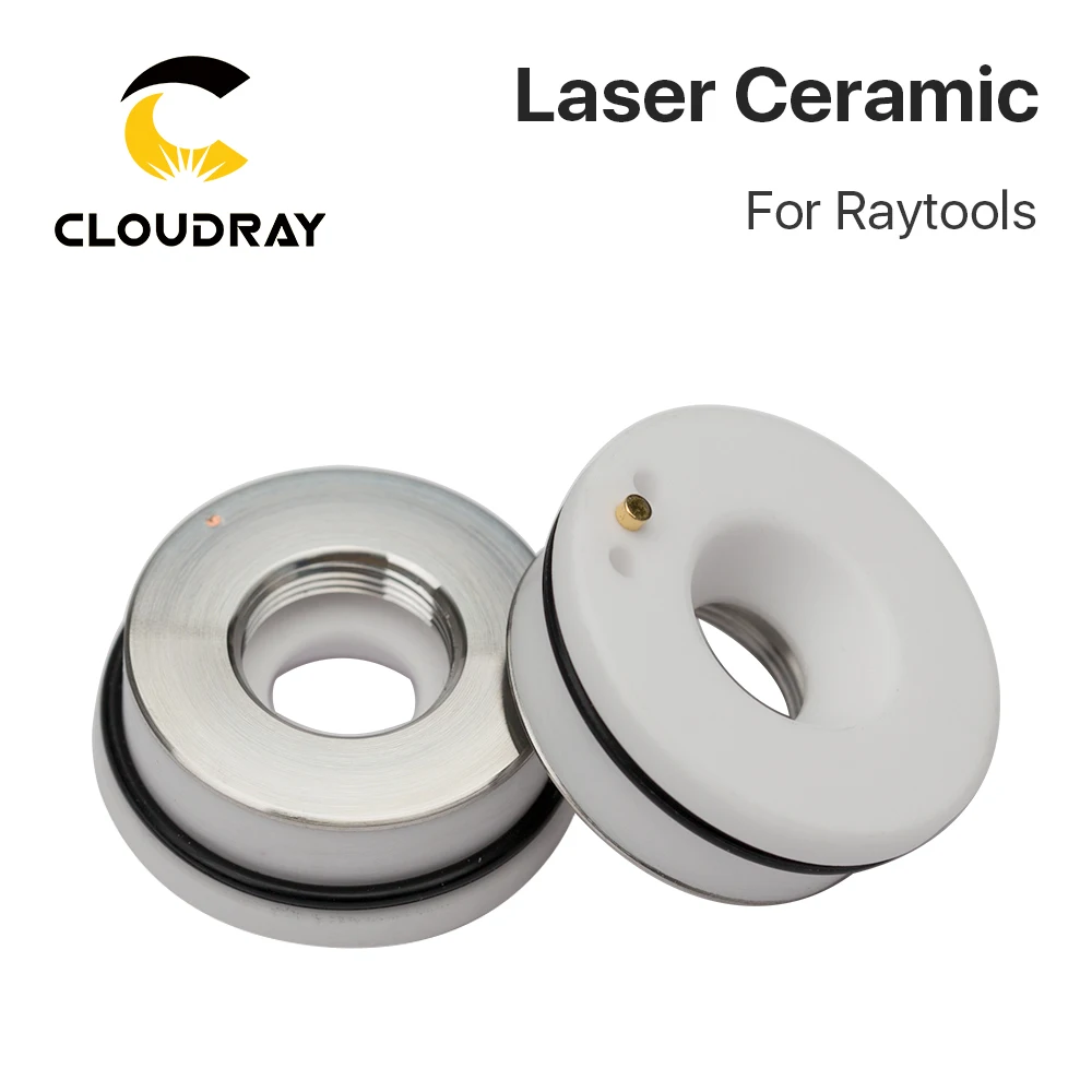 Cloudray 레이저 세라믹 섬유 레이저 커팅 헤드용, OEM Raytools Lasermech Bodor 깍지 거치대, 32mm, 28.5mm