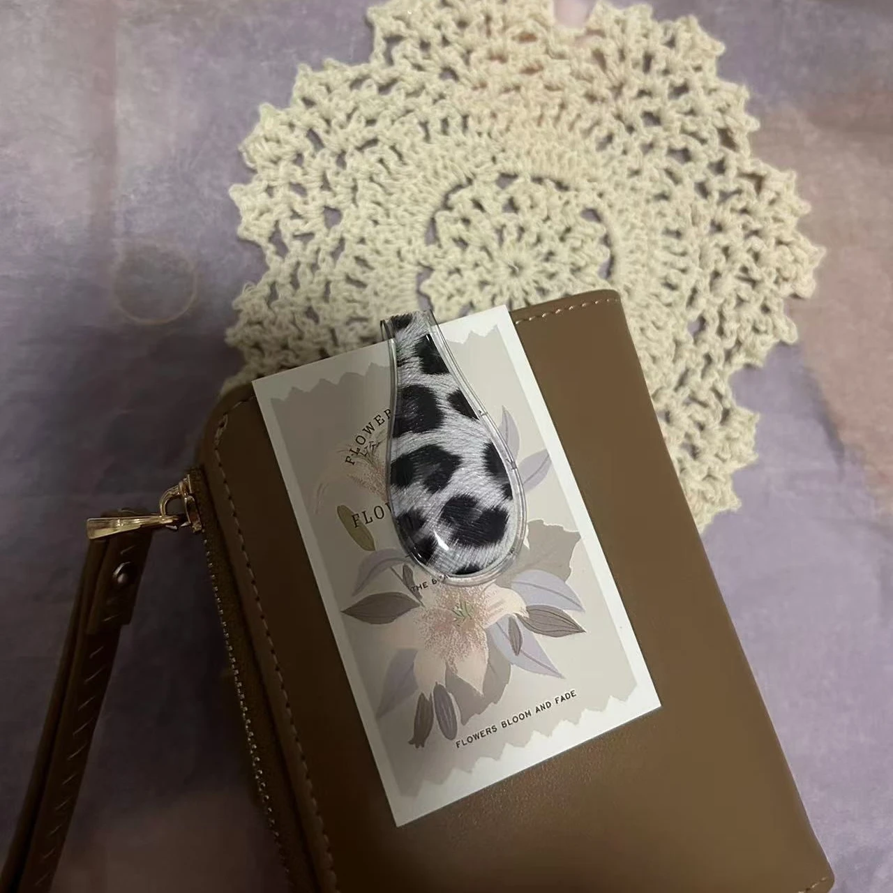 Magnetic Bookmark, Animal Bookmark, Bookmarks Stationery Supplies | Leopard Print Magnetic Bookmark Handmade Book Decoration Page Markers Reading Student Office Stationery