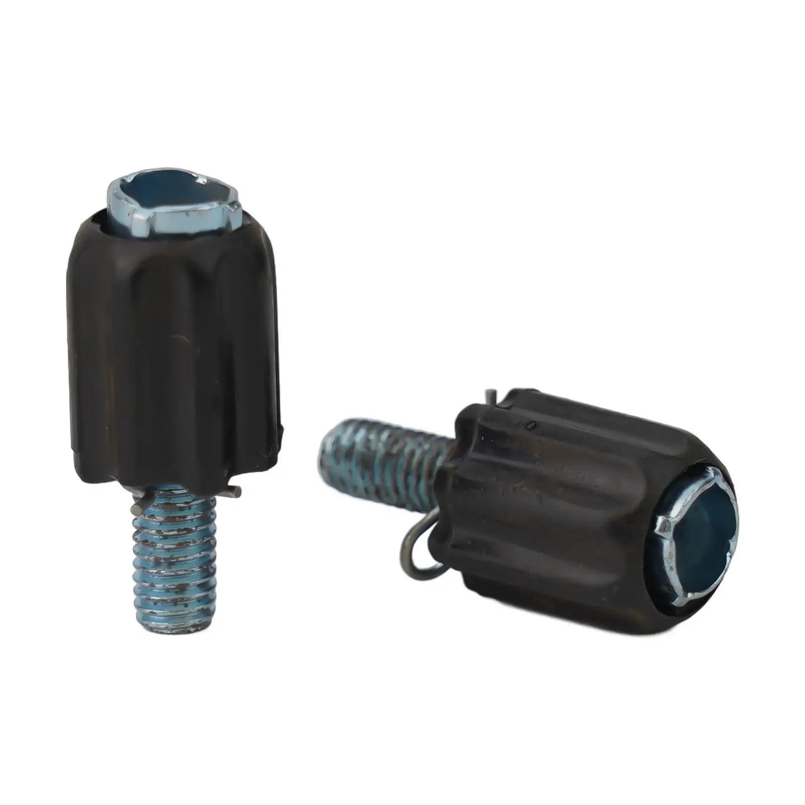 2 stücke Mountainbike Bremse Einstellen Schrauben 26x12mm M5 Gewinde Unterrohr Schaltwerk Schrauben Teller Fahrrad Getriebe Kabel Zubehör – Detail 13