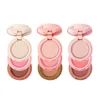 3 In 1 Matte Highlighter Blush Palette Pearly Blush Shiny Eyeshadow Multifunctional Face Makeup Palette Female Cosmetics 2