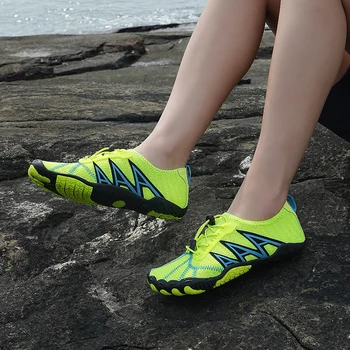 Men Water Shoes Women Beach Barefoot Aqua Shoes Quick Dry Swimming Wading Sports Sneakers Upstream Boating Fishing Surf Sneakers 5