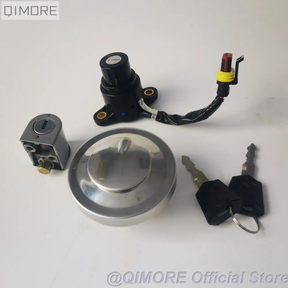 LockSetIgnitionLockFuelTankCapSteeringLockforMotorcycle