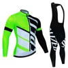 New Team Autumn Cycling Jersey Set Ropa Ciclismo Men Long Sleeve Bike Clothing MTB Maillot Road Bicycle Bibs Uniform 3