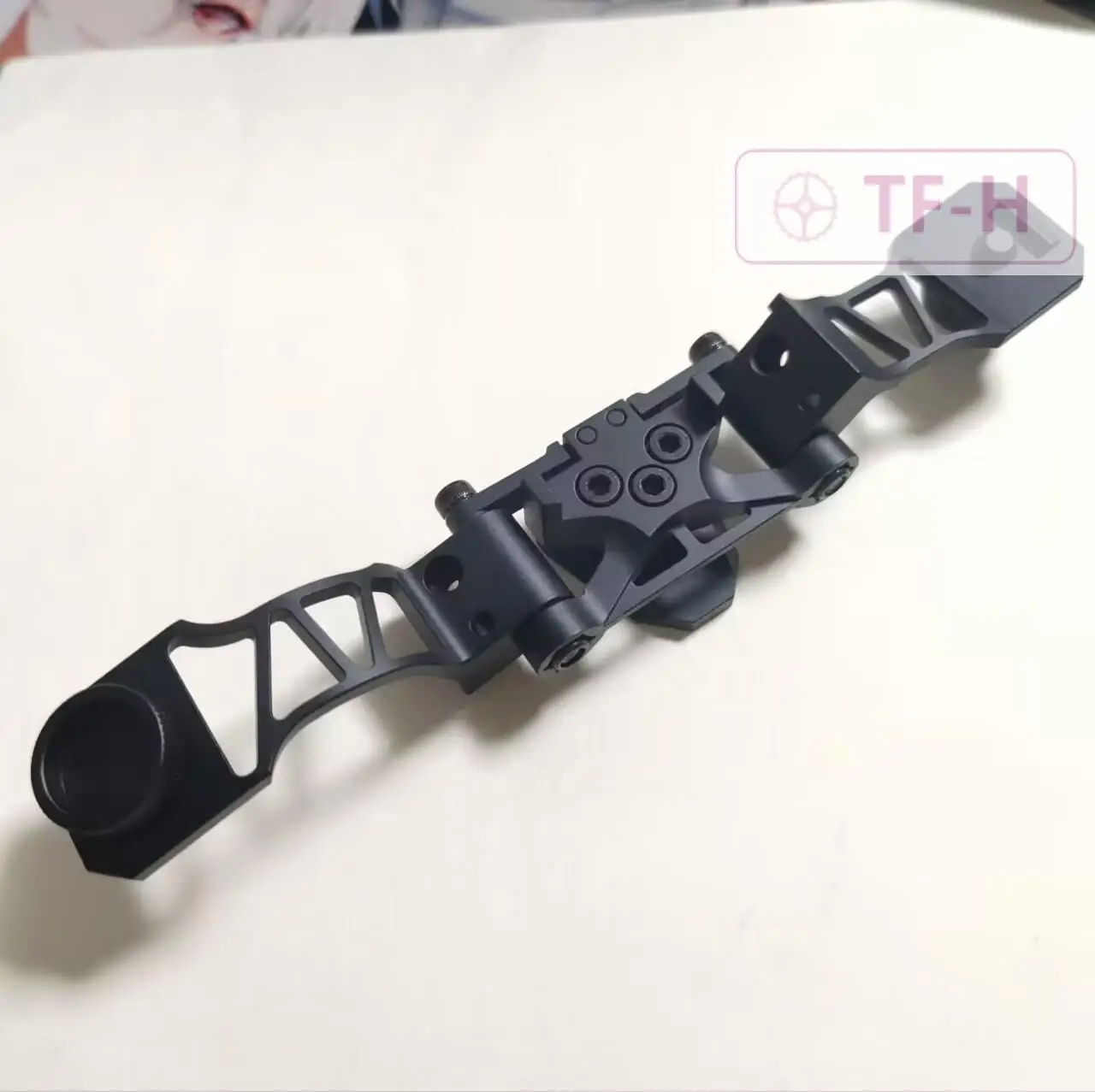 Tactical PVS28 G2 Second Generation Dual PVS14 Stent Bracket Arm can fit with L4G24 Helmet Mount Adapter