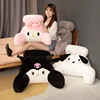 Sanrio Comfortable Back Cushion With Headrest Cinnamoroll My Melody Kuromi Cushion Lumbar Support Chair Sofa Bed Washable Gifts 3