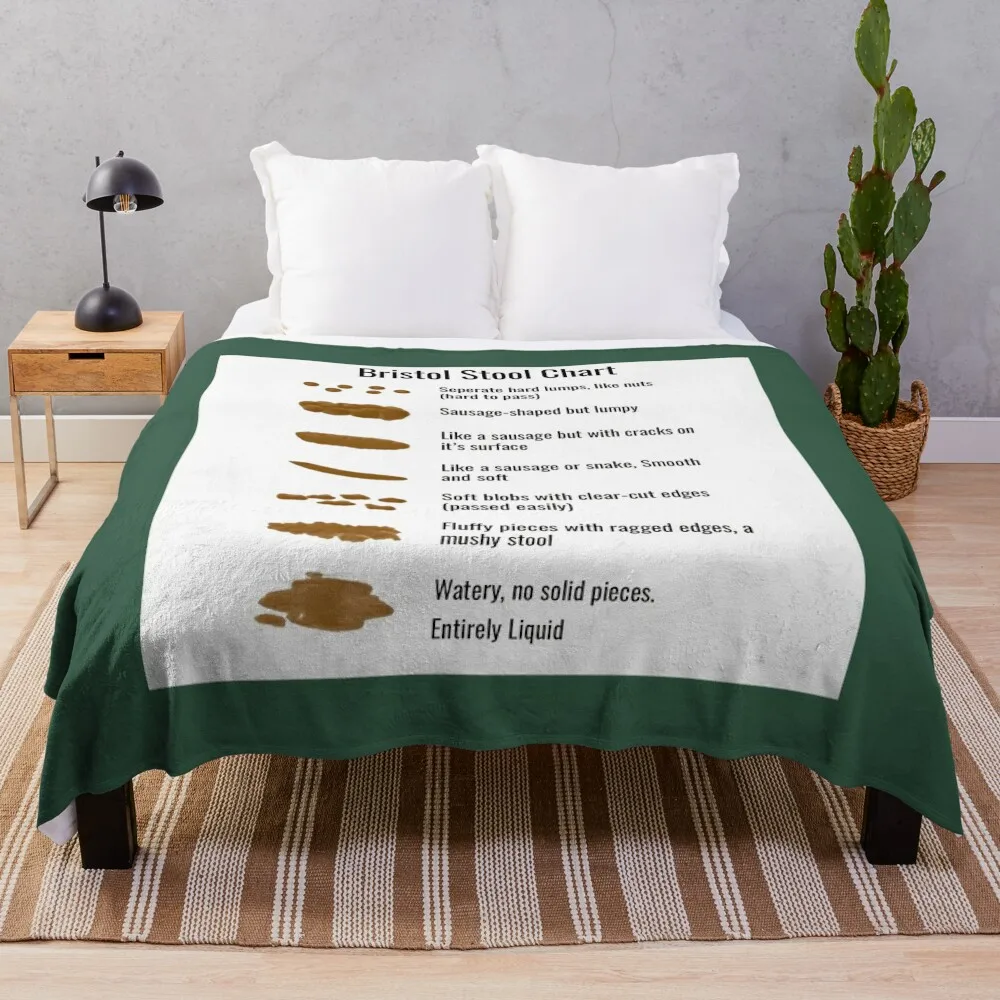 

Bristol Stool Chart \t Throw Blanket Dorm Room Essentials Bed Summer Beddings Thermals For Travel Blankets