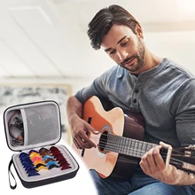  Electric Guitar Pick Holder Compact Portable Case For Guitar Pick Storage Guitar Parts Accessories Acoustic Ukulele Music 