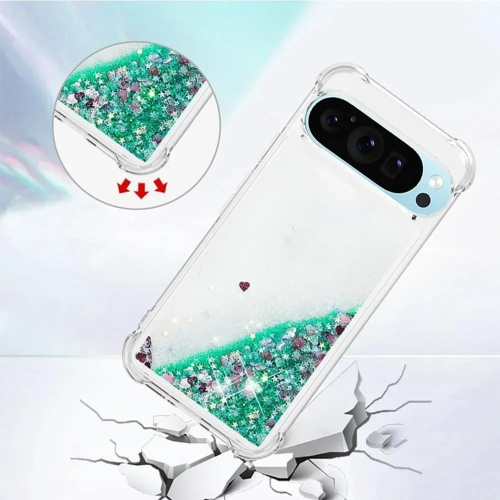 Luxury Quicksand Glitter Love Heart Shockproof Phone Case