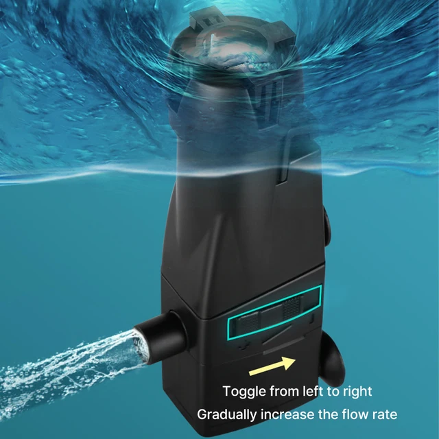 ใหม่ Aquarium Surface Oil Skimmer Filter Mini Mute Auto โปรเซสเซอร์ฟิล์มน้ํามันลบเครื่องมือสําหรับถังกรองน้ําปลา 220-240V 6