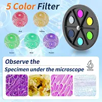 Binocular Microscope 40X-2500X | HD Laboratory Microscope Kit for Scientific Research, School Education & Home Use 2