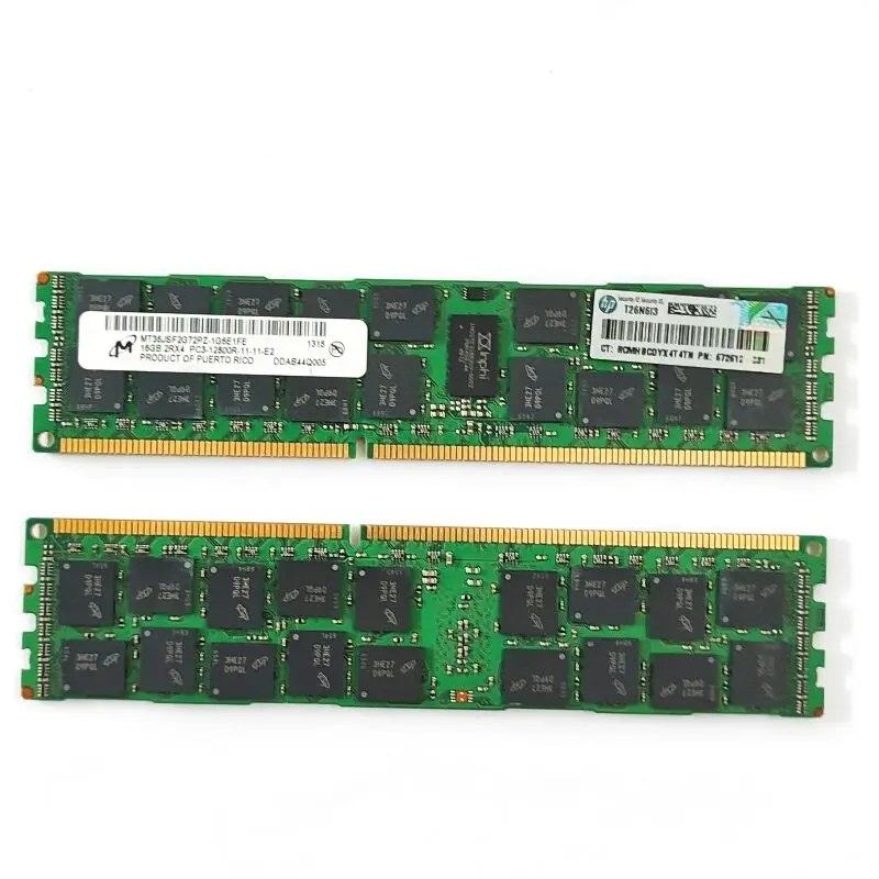 Description Picture 4 of itemMicron DDR3 REG ECC RAMs 16GB 1600MHz Server Memory 16GB 2Rx4 PC3-12800R-11 Server computer memory