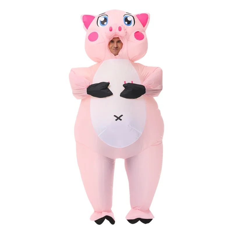 Inflatable Pig Zebra Costume 4
