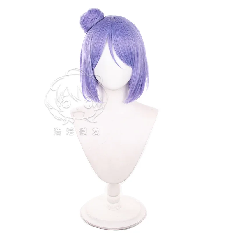 Peluca De Cazador Para Niños, Pelucas Largas Trenzadas Moradas, Peluca De Cosplay De Anime Dem0n, Trenzas Moradas Accesorio Realista Para Halloween Y Carnaval