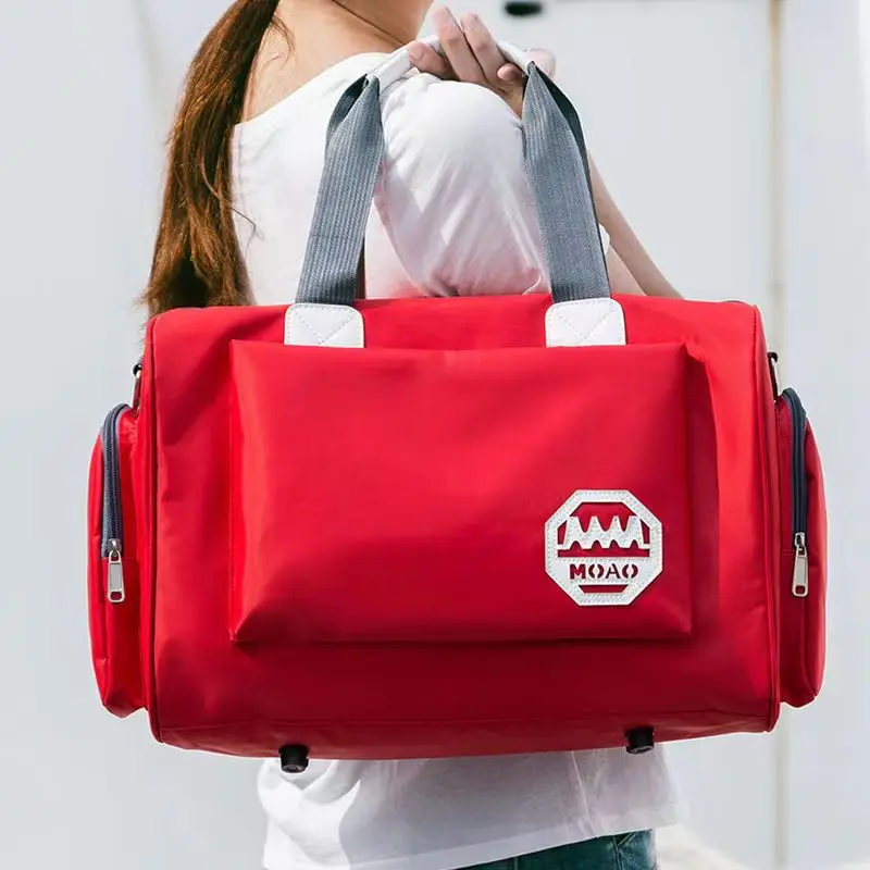 

Korean Version Large-capacity Travel Luggage Handbags Short-distance Waterproof Shoulder Fitness Bag For Men and Women