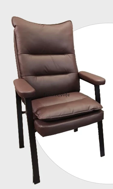 Long-Sitting Comfortable Light Luxury Chess and Card Chair Armchair Special for Chess and Card Room