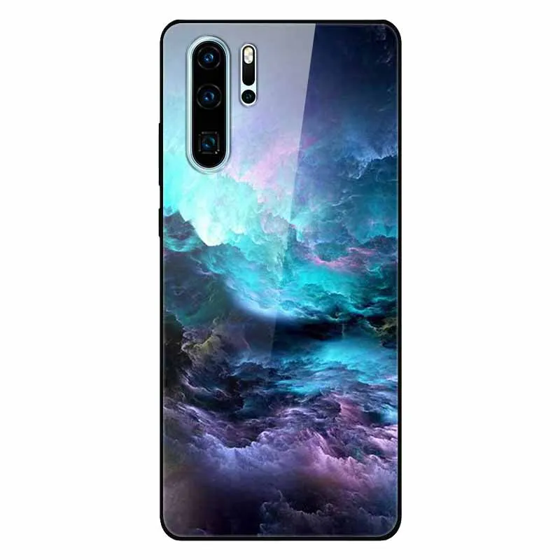 Premium Tempered Glass Phone Case with Hard PC Back Cover