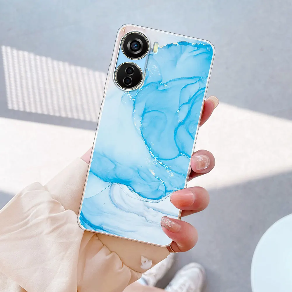 ZTE Silicone Soft Clear Shockproof Phone Case Cover