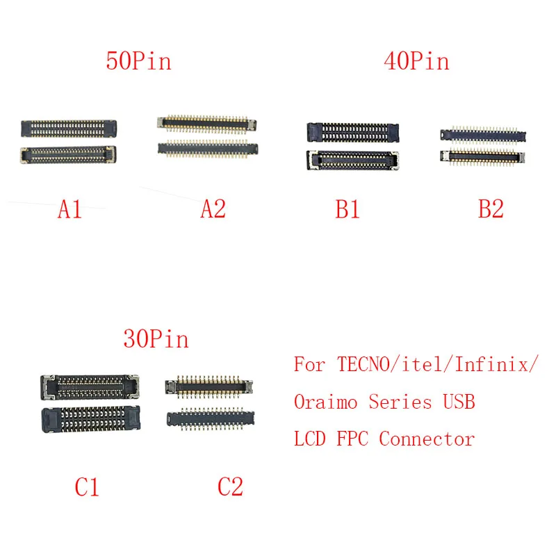 Фото 2 шт., разъём для USB-порта для зарядки TECNO Itel Oraimo Infinix №1
