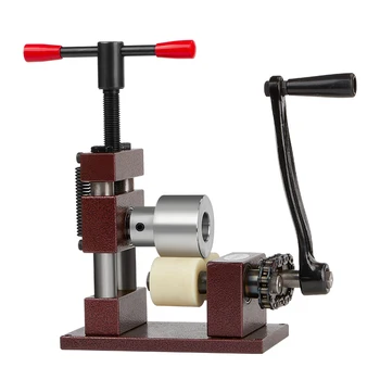 소형 쥬얼리 벤더 팔찌 라운드 머신, 수동 금, 실버 및 구리 링, 팔찌 프레스 서클 가공