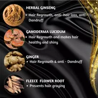 Teinture capillaire à bulles naturelles, Nature domestique sans Stimulation, shampoing couvrant les cheveux blancs, facile à laver, facile à laver, facile à noir 5
