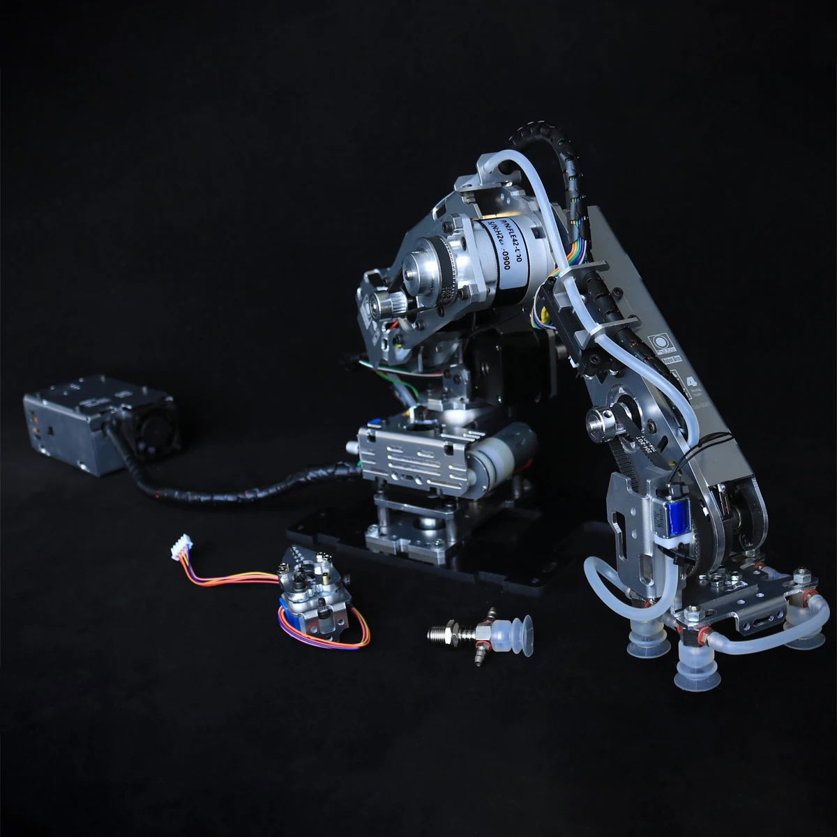 Braccio Robotico Industriale 24D a 4 Assi, Braccio Meccanico di Alta Precisione con Motore a Riduzione Planetaria per Robot Programmabile Gcode - immagine 2