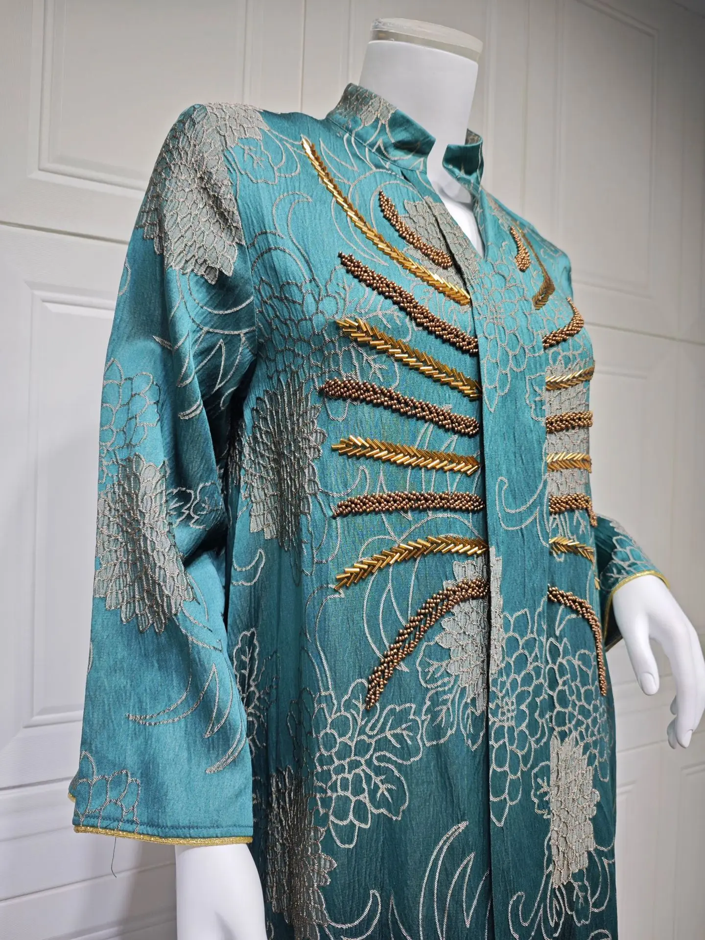 جلابية رمضان رداء عربي تقليدي، فستان عباية نسائي إسلامي فاخر للحفلات، زي حجاب، ملابس دبي السعودية التركية الإسلامية