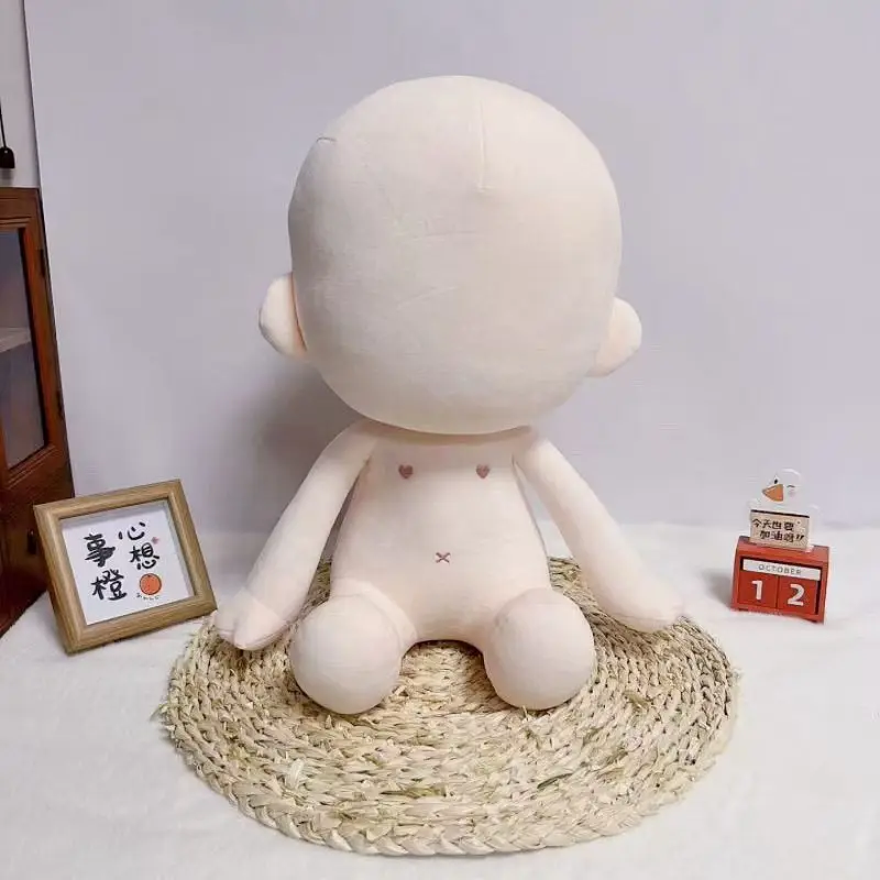 thumbnail image 1 of Various Sizes of Plain Cotton Dolls White Model Sea Stars Normal Posture Fat Body Long Legs Diy Handmade Exercises Toy Stuffed, 1 of 5