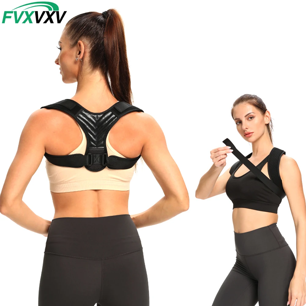 Posture Corrector for Men/Women - Stylish & Discreet Ergonomic Back Straightener Brace for Proper Posture & Spinal Pain Relief
