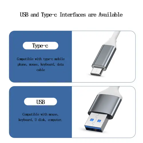 USB 3.0 Hub USB Hub 4 Port High Speed Type c Splitter 5Gbps For PC Computer Accessories Multiport HUB 4 USB 3.0 2.0 Ports - Image 2