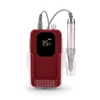 Coreless Motor Nail 65w Drill Rechargeable 35000RPM Electric Machine Nail File High Power Cordless Drilling with Portable Base 2