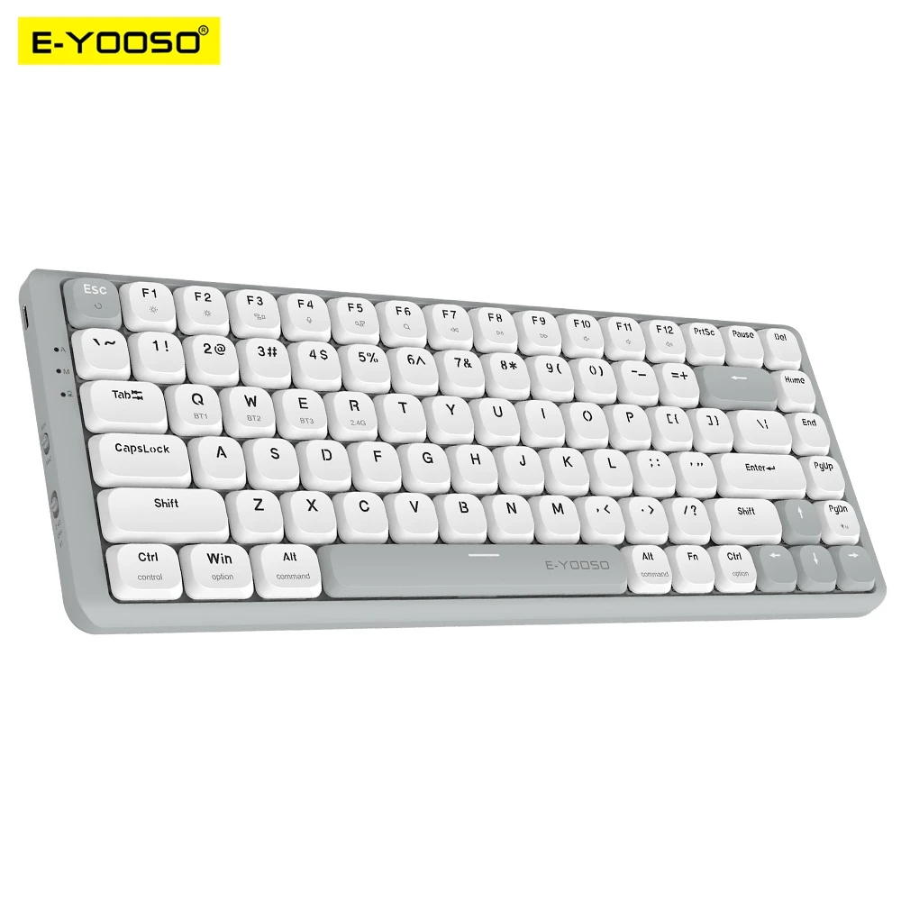 E-YOOSO Z84 Slim Mechanical Gaming Keyboard Support Bluetooth 5.0