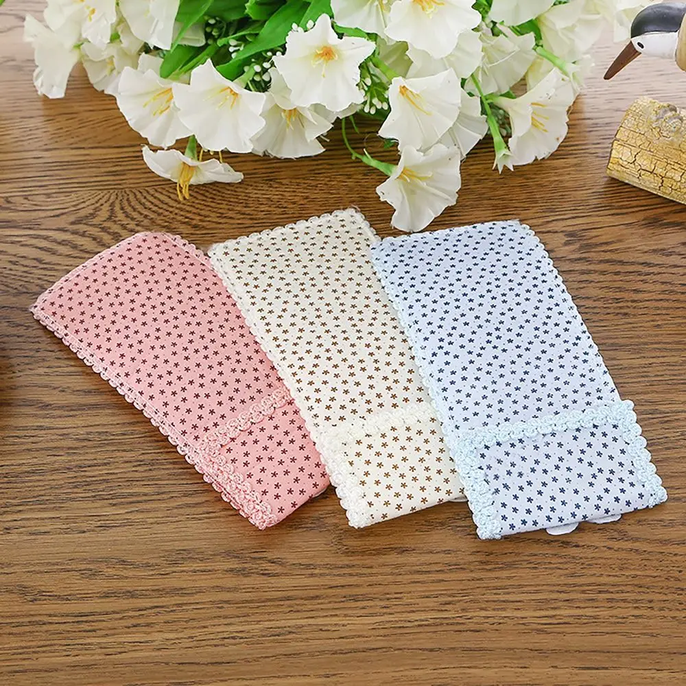 Cute Fabric Lace TV Air Conditioning Remote Control Bow Cover Dust Bag Case Durable Remote Control Covers