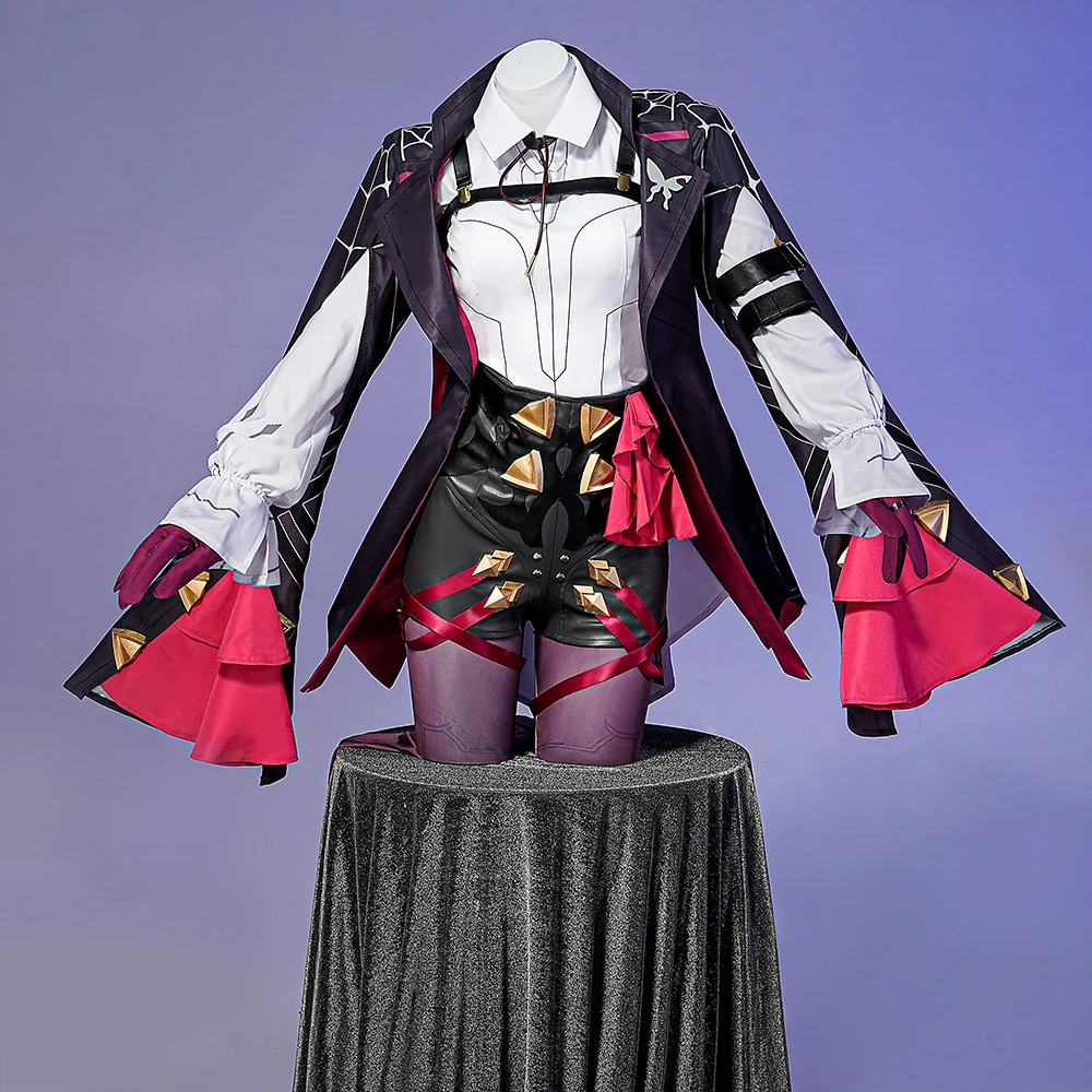 

Honkai Star Rail Kafka Cosplay Costume Anime Uniform Kafka Halloween Costumes for Women