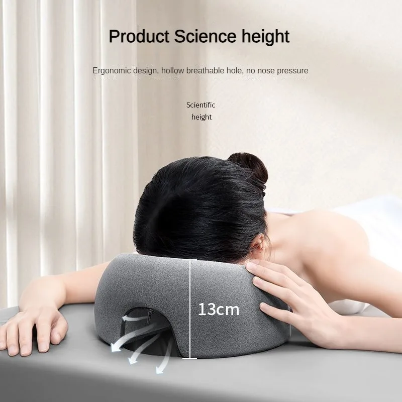 Memory Foal Salon Massage Pillow Universal Face Cradle for Massage SPA Beauty Salon Pad Relax U Shape Face Pillow 3