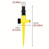 360° Rotation Automatic Garden Sprinkler - Perfect For Lawns,Farms,And Greenhouses! 5