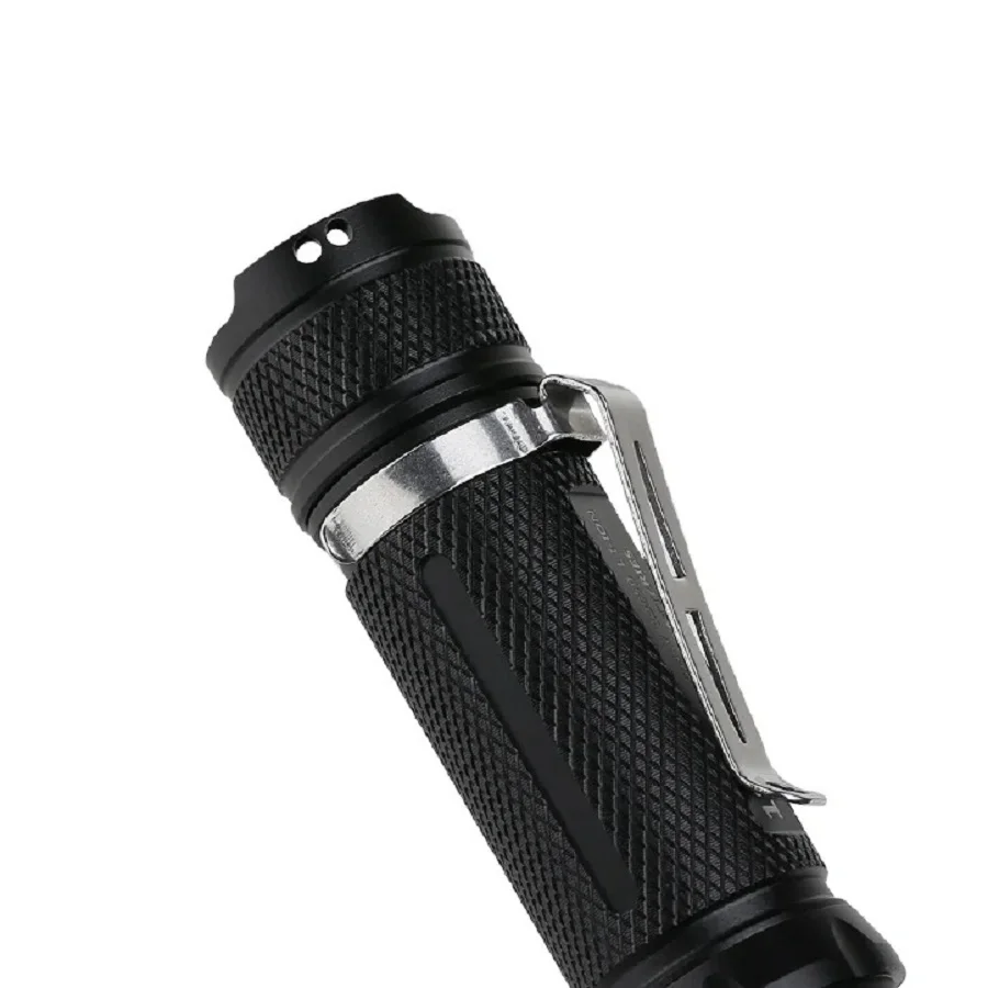 Folomov 18650S 900 루멘 EDC 손전등 18650 배터리, USB 충전식 미니 컴팩트, 9 가지 모드 LED 토치, 야외 캠핑 하이킹