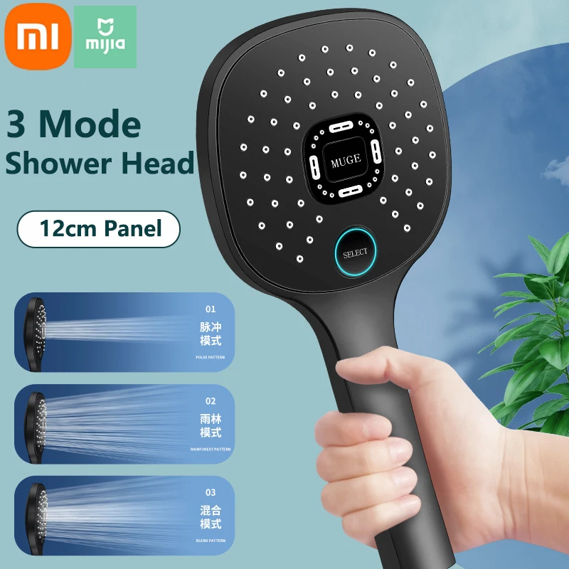 Shower Head XIAOMI MIJIA High Pressure Shower Head Bathroom Rainfall SKIN SPA 3 Mode Water Saving Shower Faucet Nozzle Bathroom Accessories
